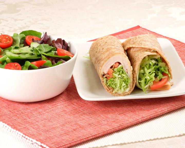 Turkey and Avocado Wrap