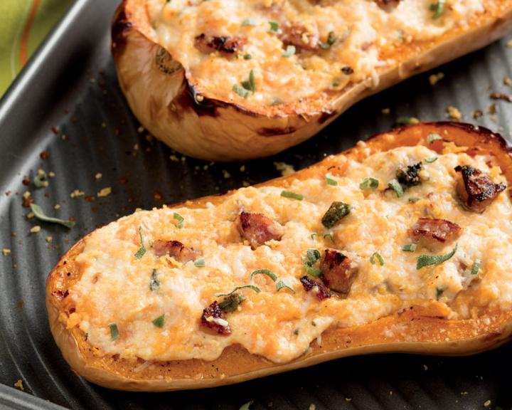 Twice Baked Butternut Squash