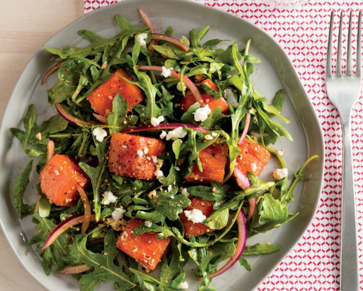Watermelon, Arugula and Feta Salad