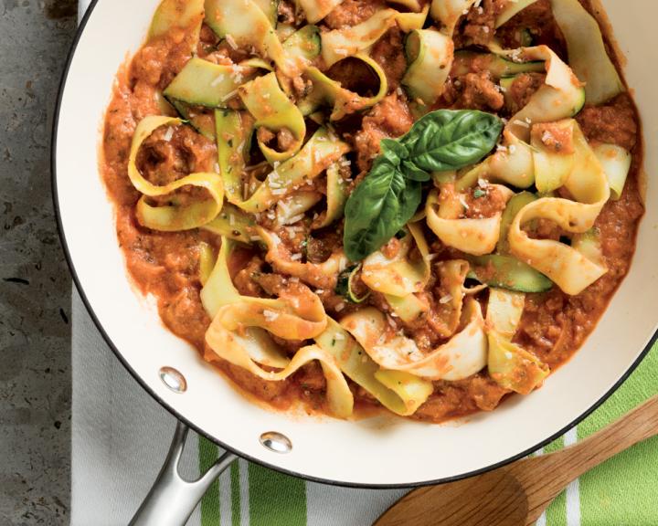 Zucchini Lasagna Skillet