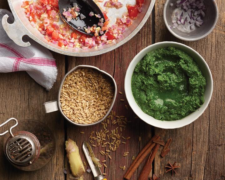 Dill Freekah and Roasted Carrot Salad