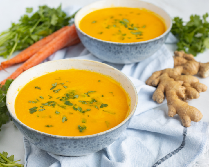 Spiced Ginger Carrot Soup