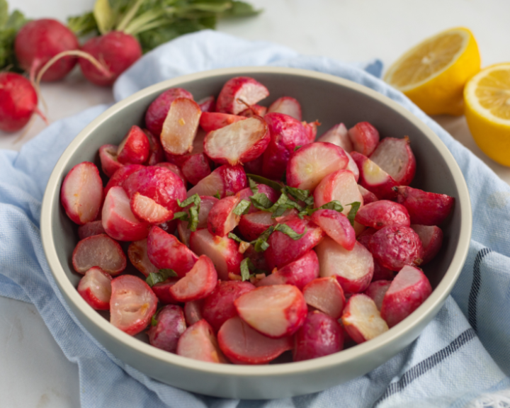 Roasted Radishes 