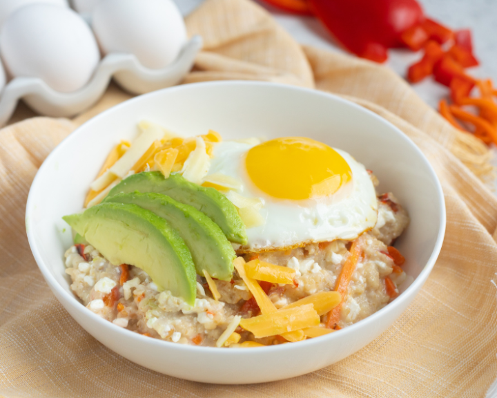 Cheesy Savory Oatmeal