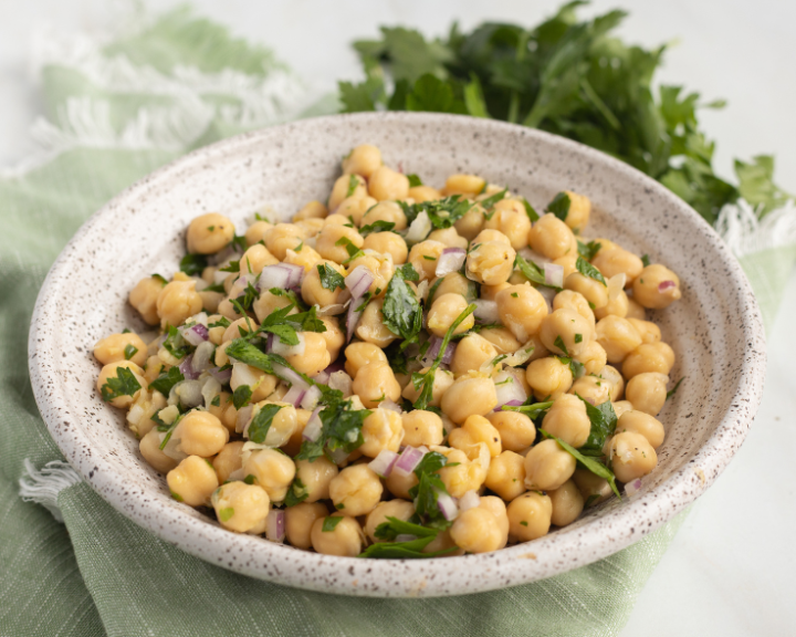 Parsley Lemon Chickpea Salad