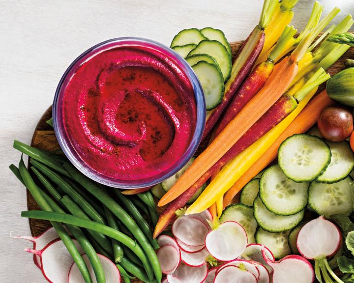 Roasted Beet, Tahini, and Greek Yogurt Dip