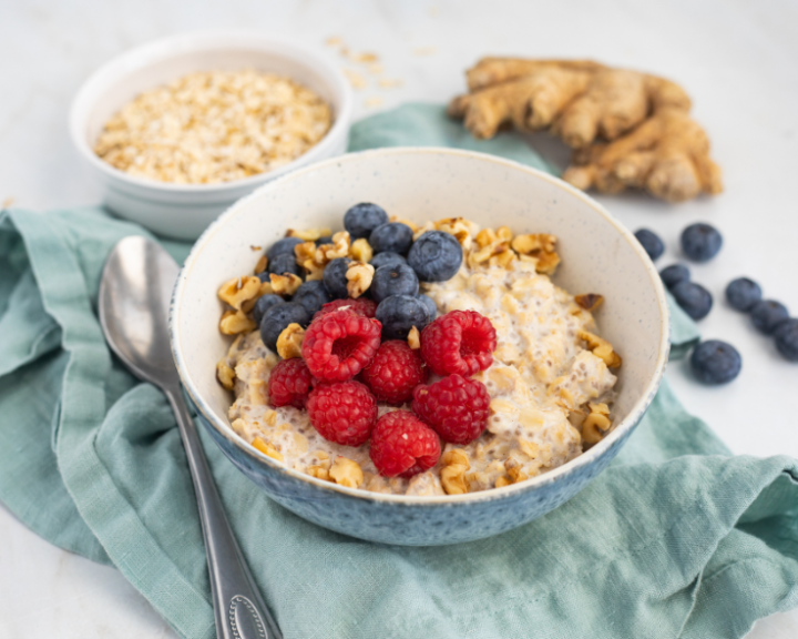 Ginger Infused Oatmeal