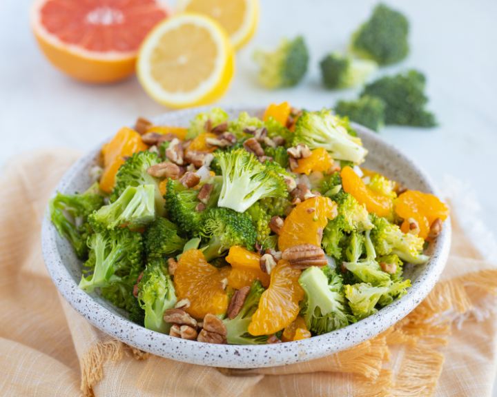 Broccoli and Mandarin Orange Salad