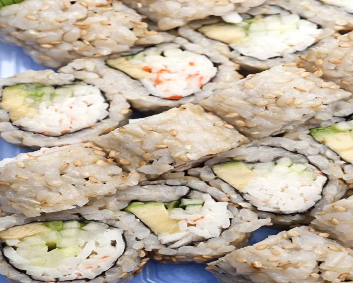 Brown Rice Salmon Maki
