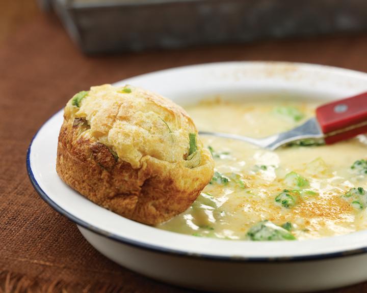 Cheddar Cheese and Broccoli Soup