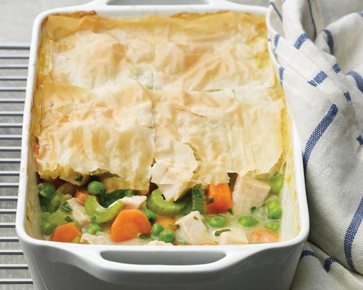 Chicken or Turkey Pot Pie