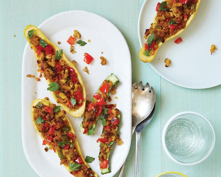 Country Stuffed Summer Squash