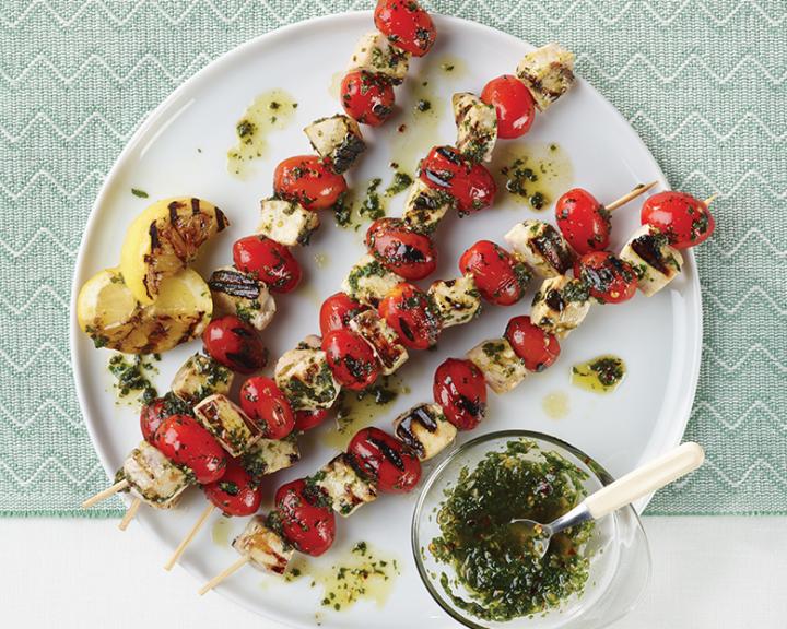 Fishermen Kabobs (Spiede Alla Marinara)