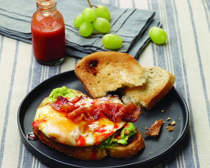 Fried Egg And Avocado Sandwiches