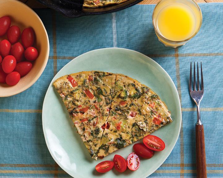 Green Vegetable Egg "Tortilla"