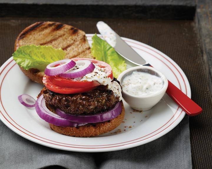 Grilled Athenian Burger