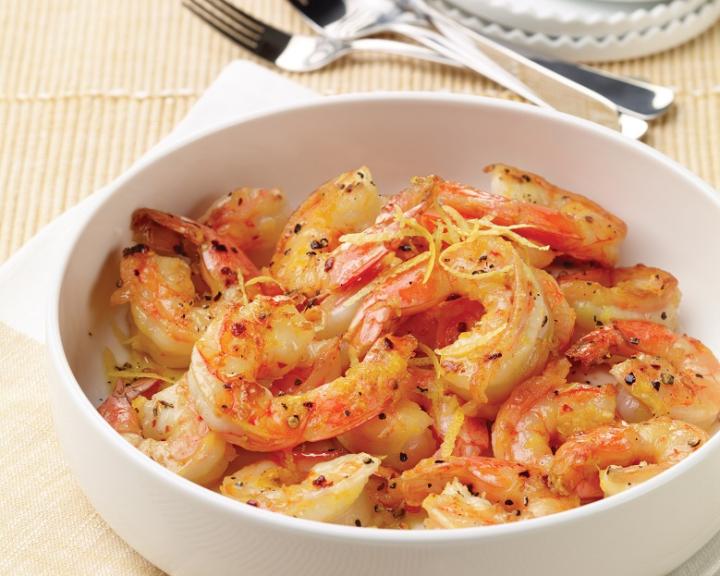 Lemon-scented Shrimp (Gamberi Al Limone)