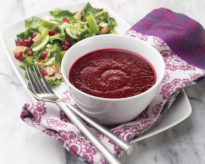 Roasted Beet And Apple Soup