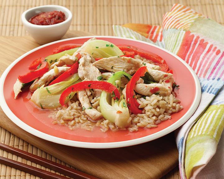 Spicy Garlic Ginger Chicken