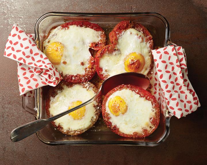 Sweet and Smoky Baked Eggs