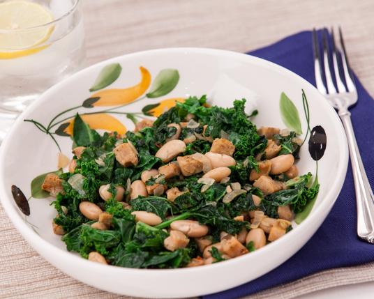 Budget-Friendly Kale and Sausage Sauté