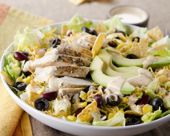 Chopped Black Bean Chicken Salad