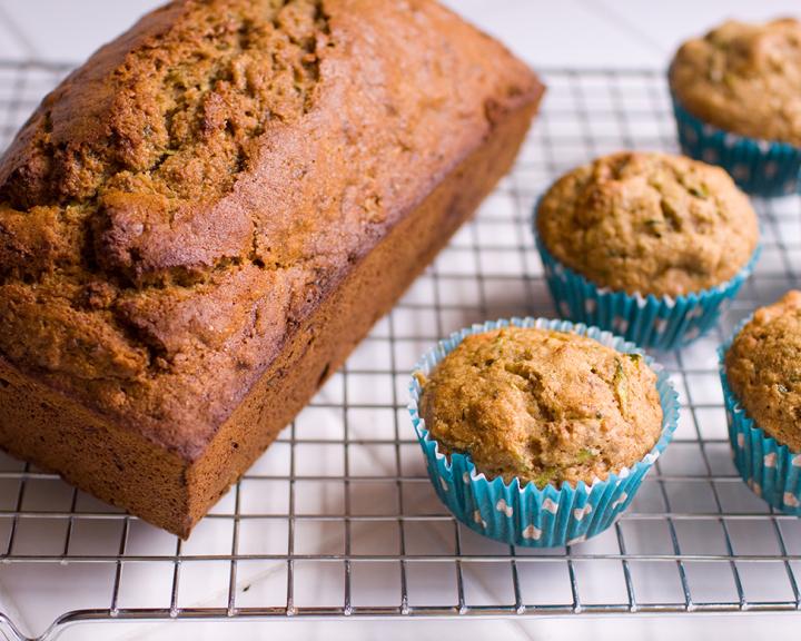 High-Fiber Zucchini Muffins