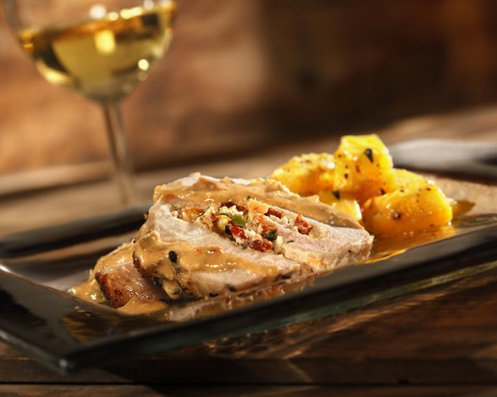 Italian Style Vegetable Stuffed Pork Tenderloin – Foodie Recipe