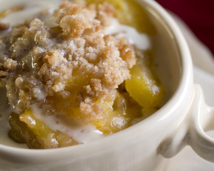 Mini-Peach Crisps