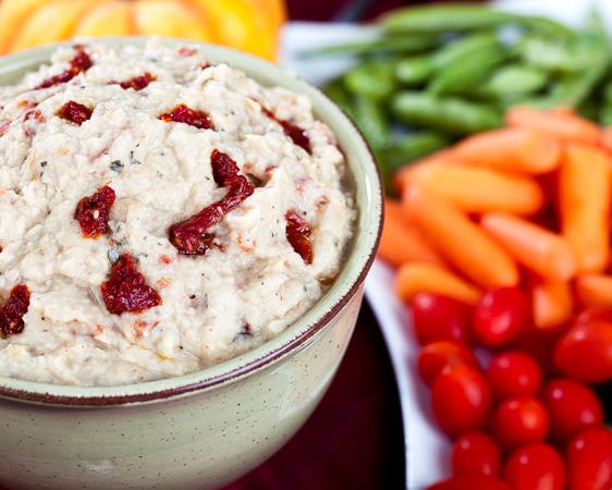 Sweet Onion, White Bean and Artichoke Dip