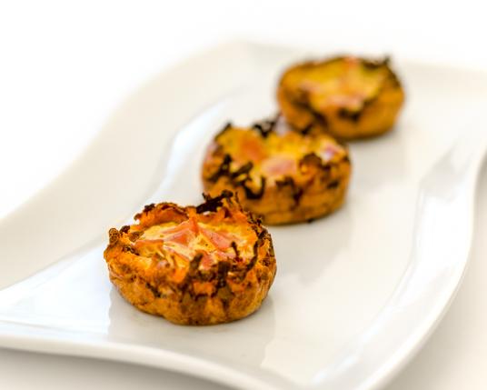 Sweet Potato Baskets with Eggs