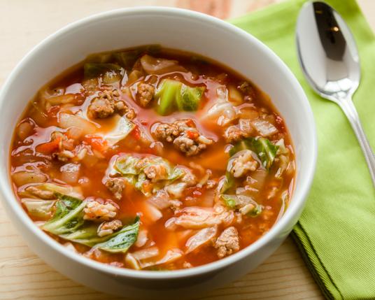 Unstuffed Cabbage Soup