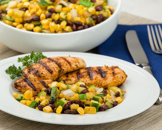 Zucchini and Fresh Corn Succotash