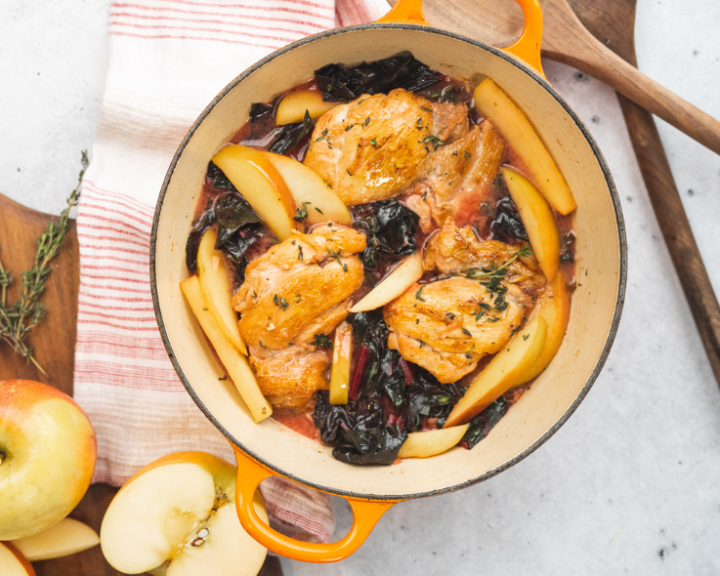 Cider Braised Chicken