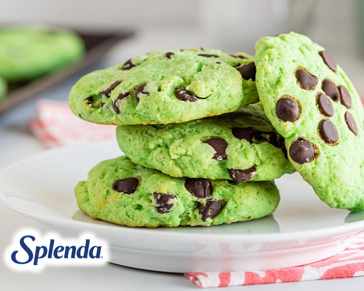 Mint Chocolate Chip Cookies