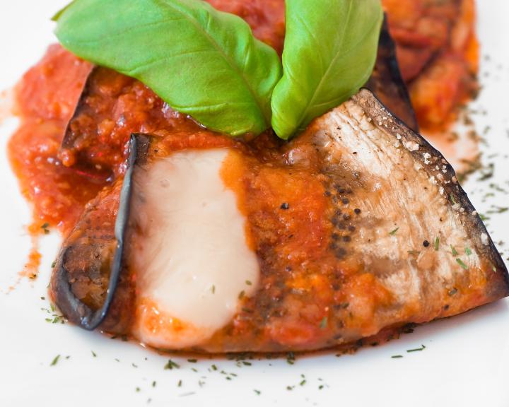 Eggplant Lasagna Roulades