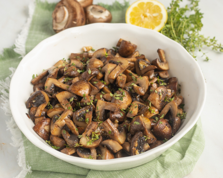 Sautéed Thyme Mushrooms