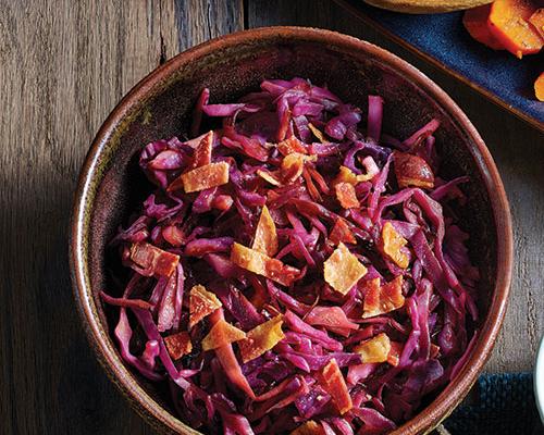 Apple Cider Honey Red Cabbage