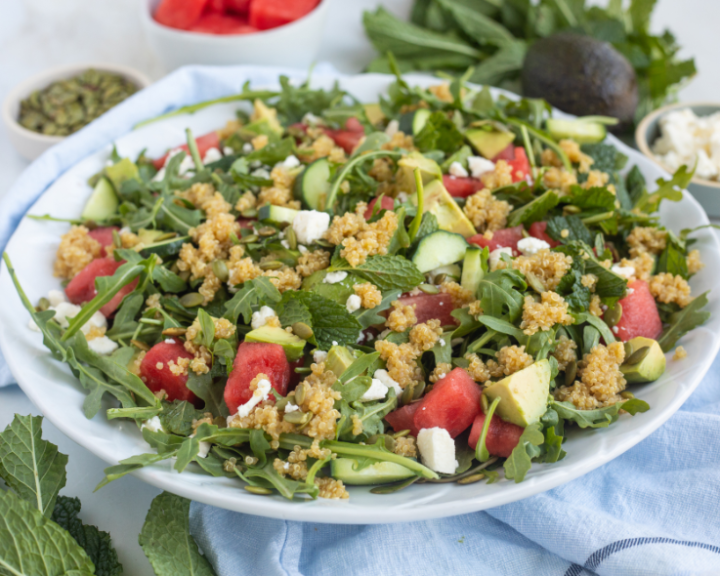 Watermelon Quinoa Salad