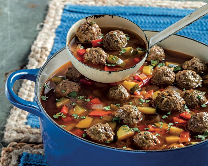 Mexican Meatball Soup (Albondigas)