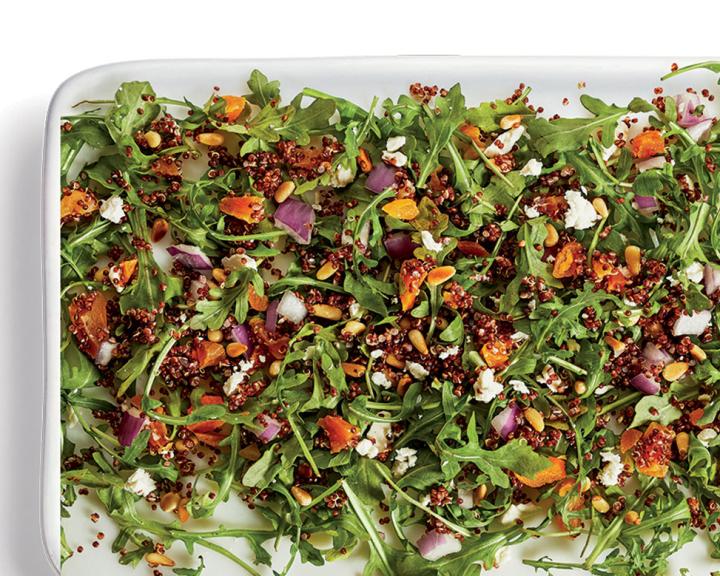 Quinoa, Arugula, and Apricot Salad