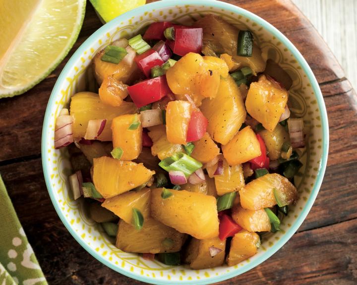 Roasted Pineapple Salsa
