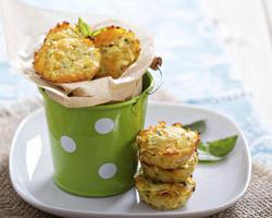 Savory Cauliflower and Cheesy Cakes
