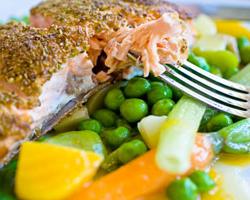 Pistachio Crusted Salmon