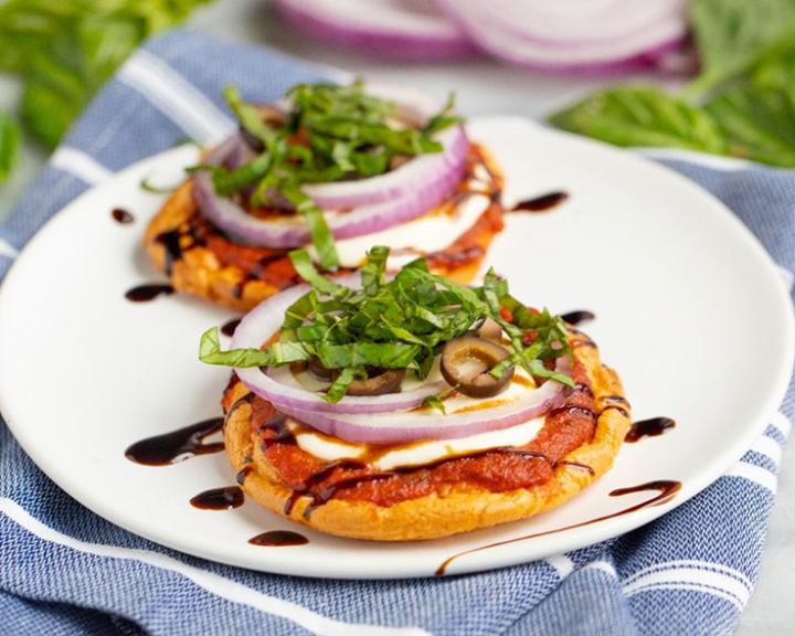 Margherita Pizza (Cloud Bread)