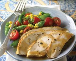 Corn, Tomato, Pea and Dill Salad