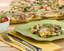 Roasted Vegetable Enchilada Bake