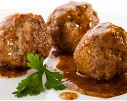 Stuffed Italian Meatloaf Balls