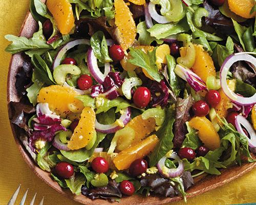 Mixed Greens and Cranberry Salad 