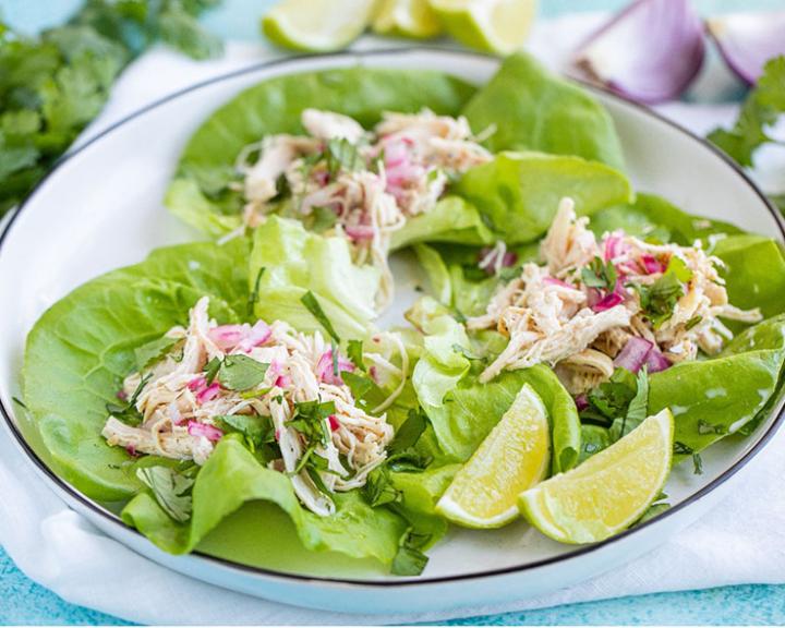 Pulled Chicken with Cilantro Lime